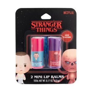 Stranger Things Mini Flavored Lip Balm - 0.25oz/2pk